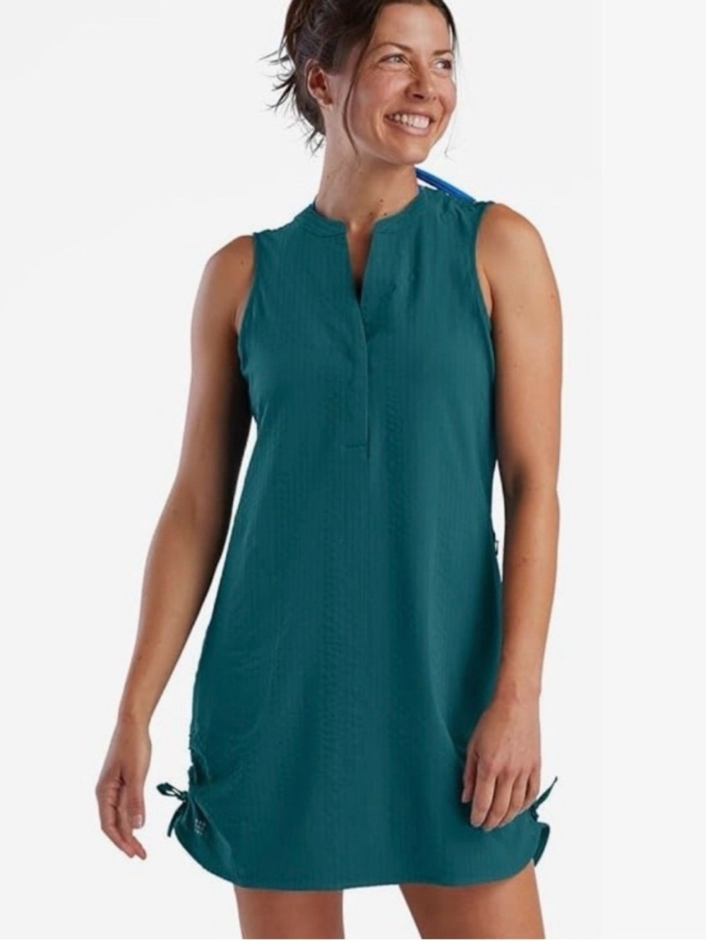 Title Nine Speed Racer Swim Coverup Dress Quick Dry UPF 50+ sz S